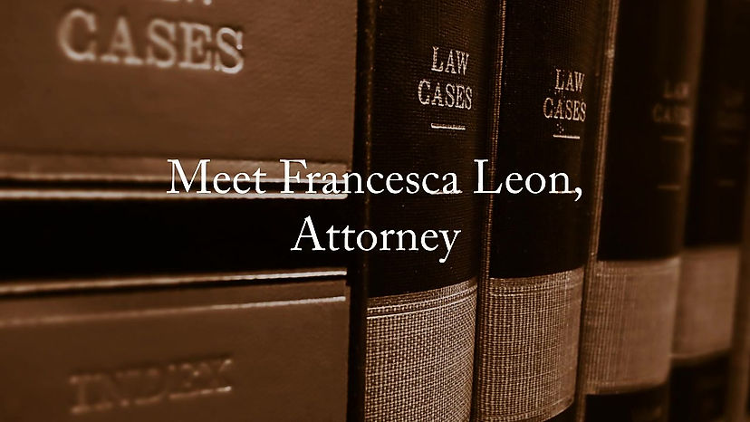 Meet Francesca Leon